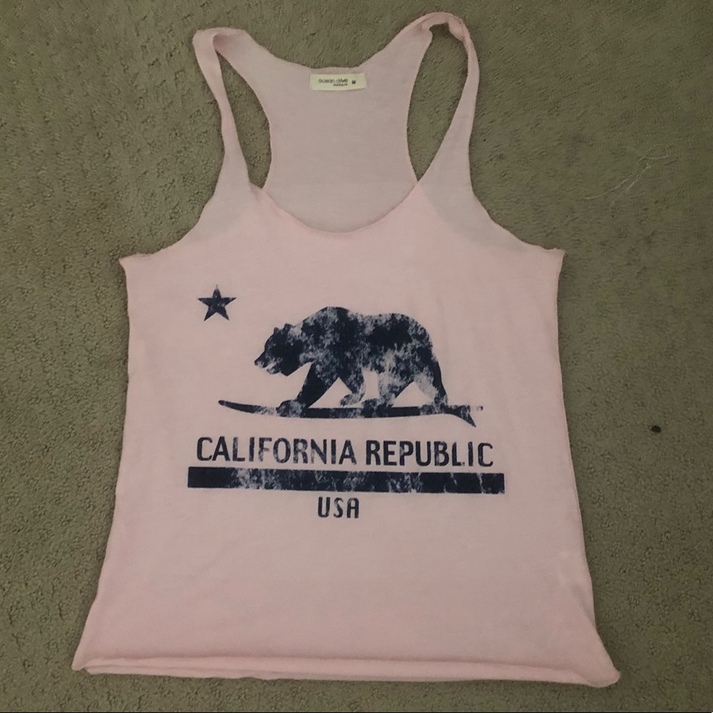Pink tank size medium
